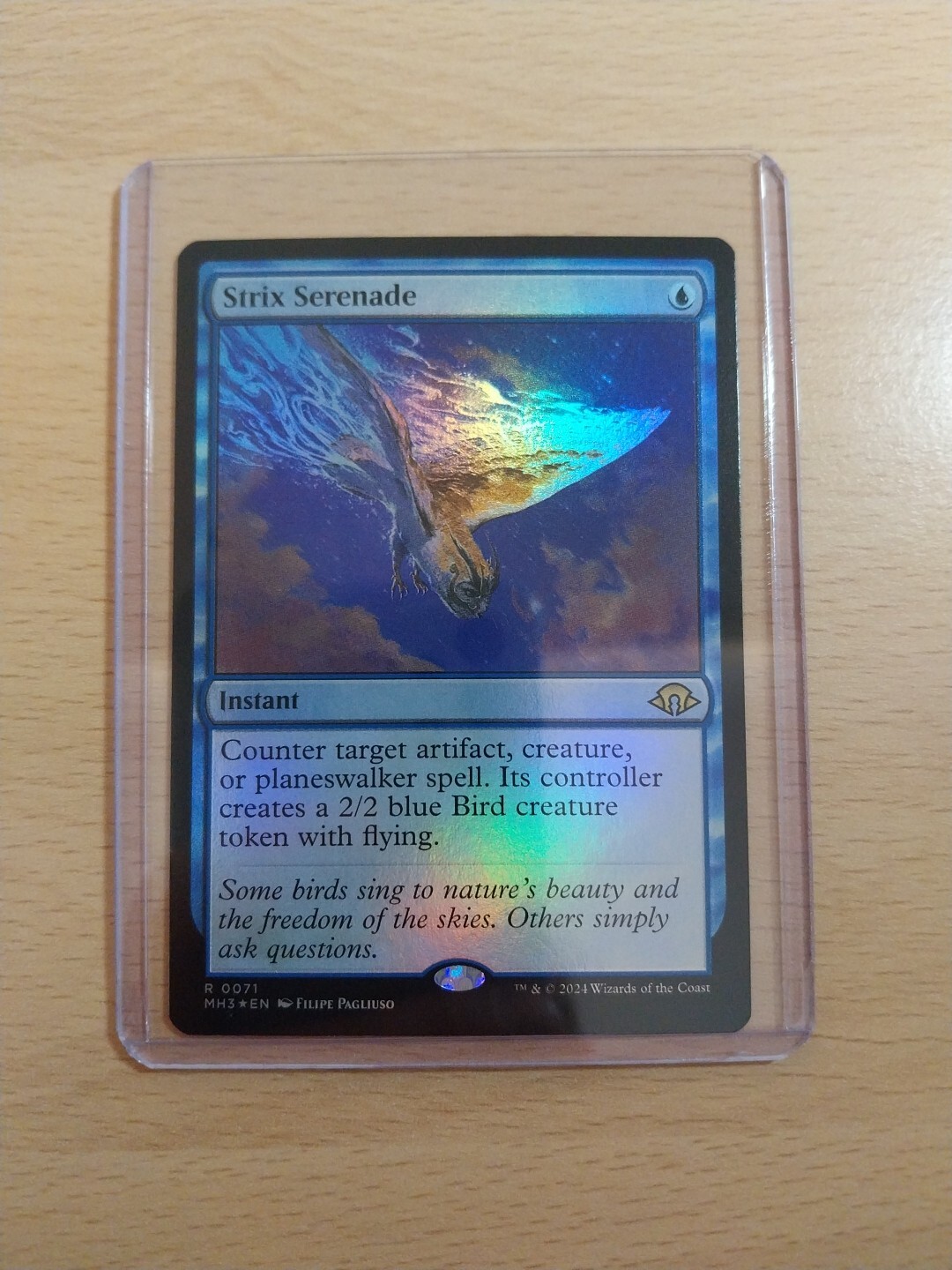 Strix Serenade Foil Rare, Modern Horizons 3 #071, MTG Magic The Gathering 