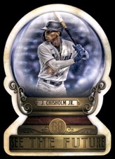 2022 Topps Gypsy Queen #CG-16 Jazz Chisholm Crystal Gazing Die-Cuts