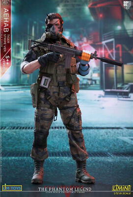 LIMTOYS Solid Snake Metal Gear 6in Action Figure Doll Model S++ IN