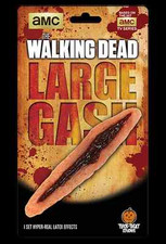 The Walking Dead Licensed Large Walker Gash Appliance Latex Prosthetic Zombie