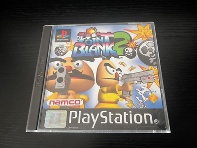 Point Blank 2 Sony Playstation 1 PS1 - Black Label CIB komplett