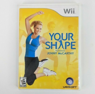 Your Shape Featuring Jenny McCarthy (Nintendo Wii) Complete with Manual, Tested