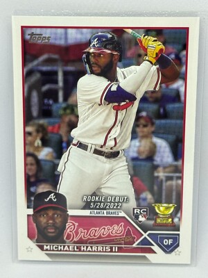 Michael 2023 Michael Harris II Topps Luminaries Hit Kings