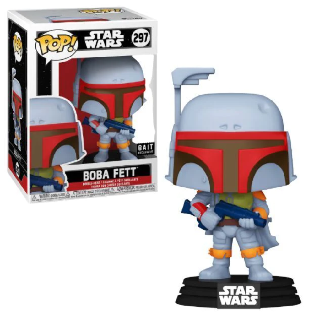 Funko Pop StarWars BobaFett 297 フューチュラ版 Amazon.com: Funko POP! Star Wars: Futura - Boba Fett (ECCC