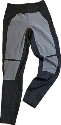 North Face Hybrid Hiker Tights Women's Size Medium Black Gray NF0A2WKE