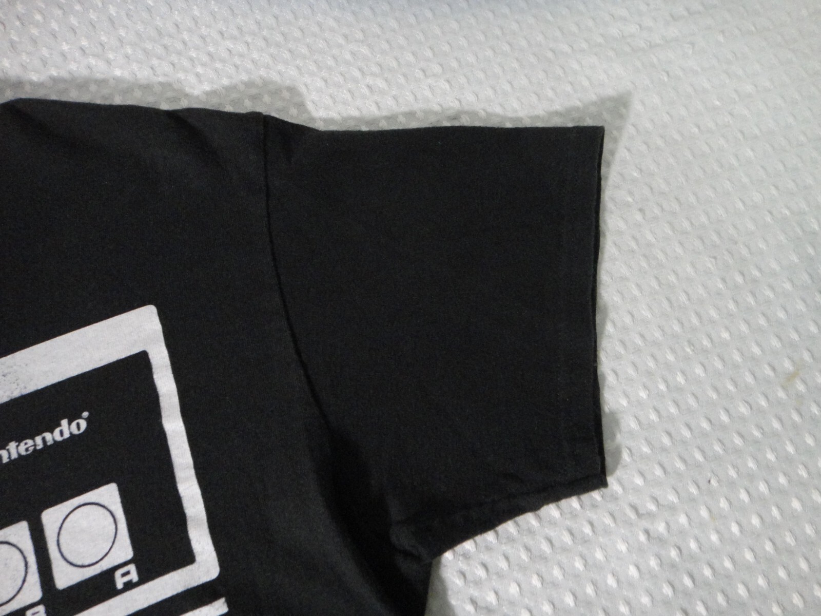 Nintendo NES Controller Player One Black Cotton T… - image 5