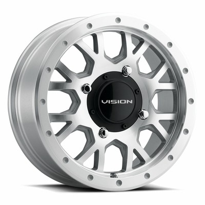 14x7 +38.2 Vision GV8 Invader 4x110 Machined Rims (Set of 4)