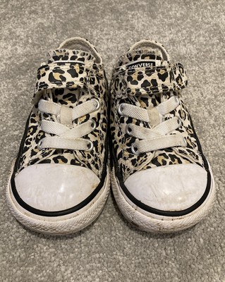 infant leopard converse