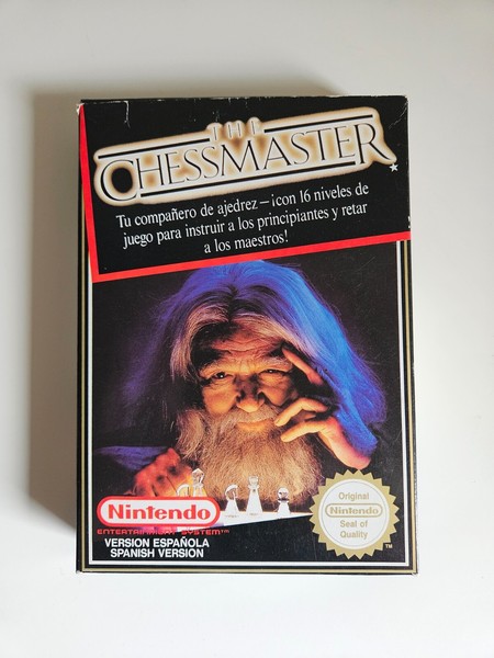 The Chessmaster PAL ESP Nintendo NES