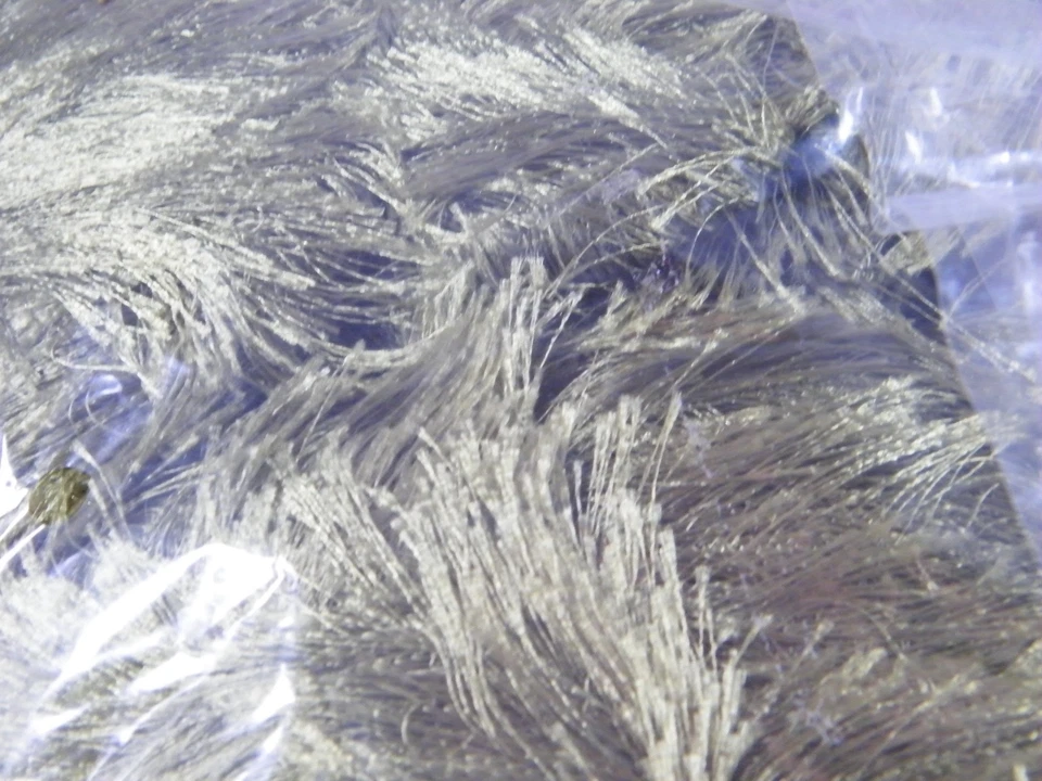 31 SKEINS ~ ICE YARNS ~ "EYELASH, ORGANIC COTTON" PURPLE, GREEN, GRAY, MULTI - Image 3 of 4