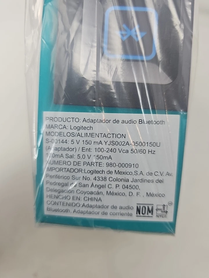 Brand New Logitech Bluetooth Wireless Audio Adapter Receiver - Image 4 of 4