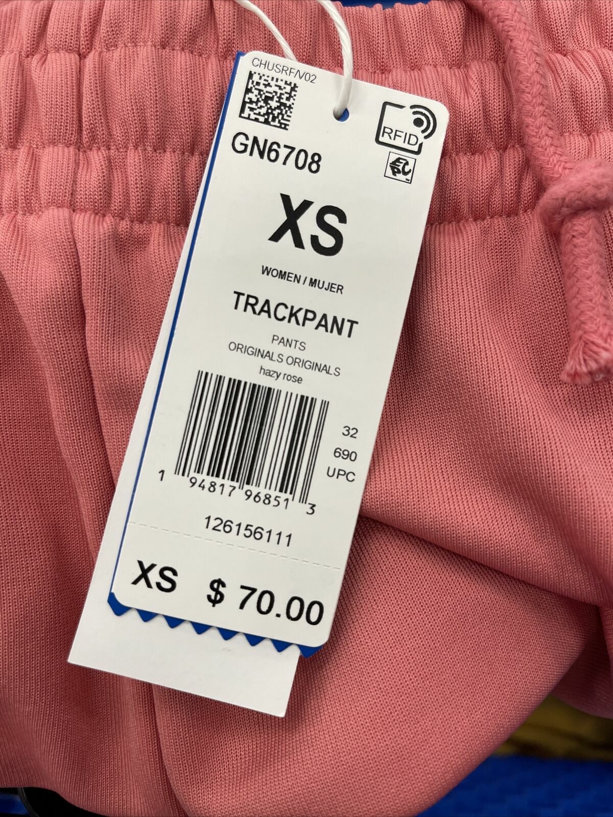 Adidas Original GN6708 ADICOLOR 3D TREFOIL TRACK PANTS Rose New sz XS | eBay