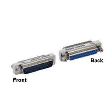 10x DB25 Male/Female Mini Adapter 25Pin Low Profile Changer Printer/Scanner