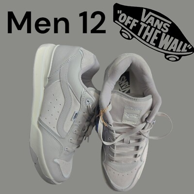 Vans Rowley XLT Luxury Vault Men Size 12 Vintage Wind Grey White 012025