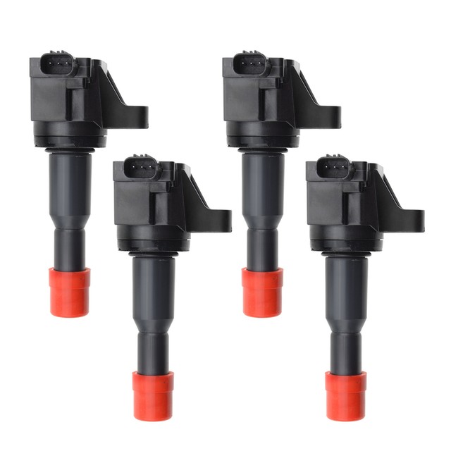 Set of 4 Ignition Coils UF581 for Honda Fit 20072008 Hatckback L4 1.5L L15A1 eBay