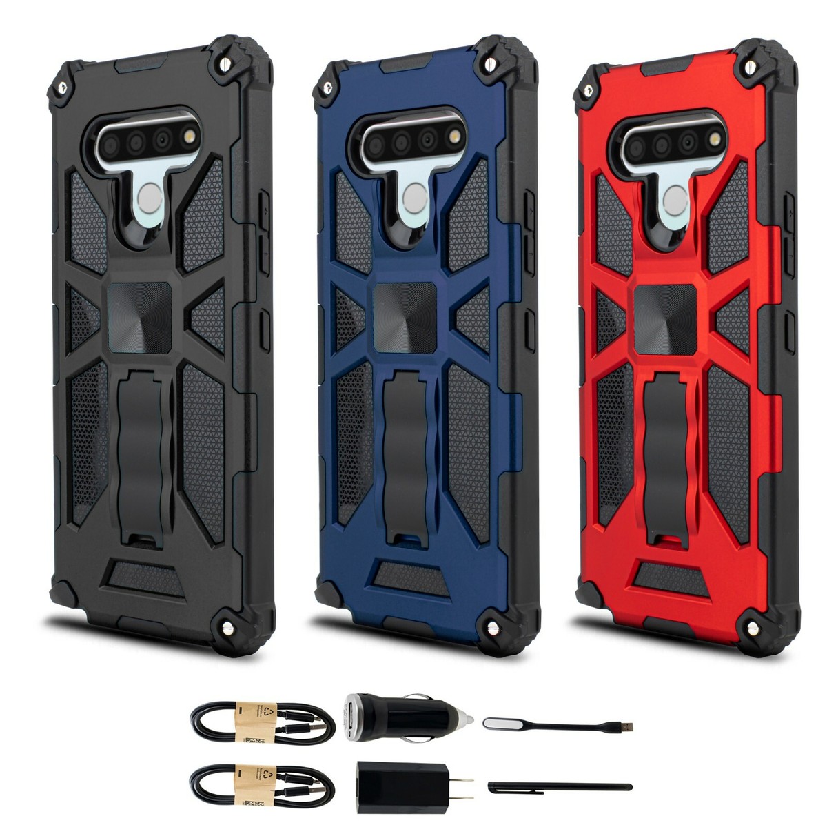 Bundle+ For LG Stylo 6 Phone Case Temper Glass Kickstand Magnetic Phone Case | eBay Bundle+ For LG Stylo 6 Phone Case Temper Glass Kickstand Magnetic Phone Case | eBay