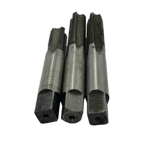 3/8"-24 NF Nachi and Vermont , Brubaker 3/8-16 NC Straight Flute Taps Lot of 3