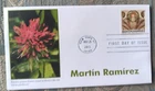 2015 ARTIST MARTIN RAMIREZ MEXICAN FLOWERS INDIAN PAINTBRUSH FLEETWOOD CACHT FDC