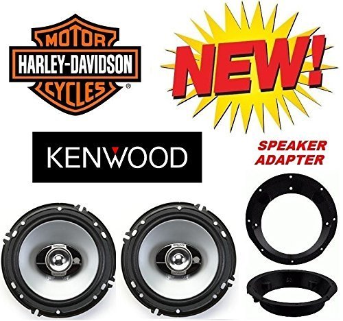 Для 98-2013 Kenwood Harley Touring Динамик 2 переходных кольца для мотоцикла PKG