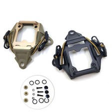 Cubierta táctica de 3 agujeros ARC OPS FAST/MICH casco NVG cubierta montaje base adaptador