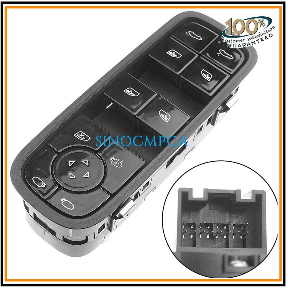 Master Power Window Switch Black 971959858C For Porsche