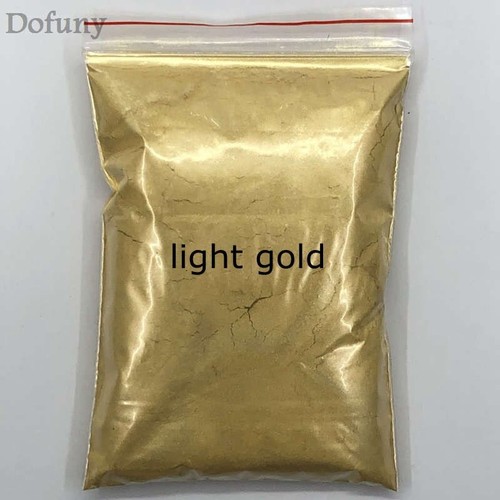 Gold Pearl Powder Cosmetic Dye Soap Pigment Paint Natural Golden Pearl Powder - Picture 21 of 31
