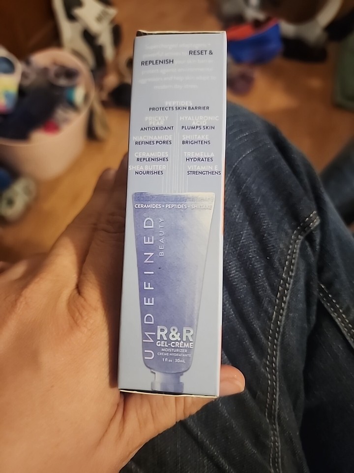 NEW- UNDEFINED BEAUTY R&R GEL-CREME 1 FL OZ CREAM MOISTURIZER | eBay