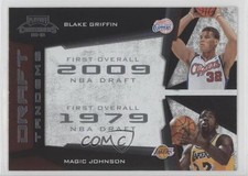 2009 Playoff Contenders Draft Tandems Blake Griffin Magic Johnson #17 HOF 0d08