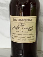 Vecchio Samperi De Bartoli – 10 anni botti e solera – bottiglia numerata N°1914 
