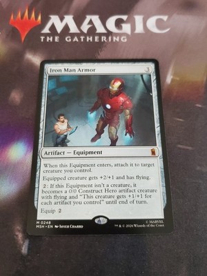 Mtg. Iron Man Armor. Marvel Super Heroes. Pack Fresh 