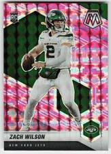 2021 Panini Mosaic #302 Zach Wilson FOOTBALL New York Jets