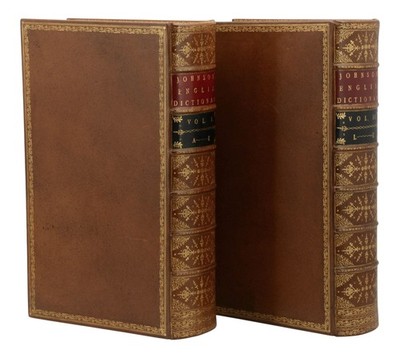 A Dictionary of the English Language ~ by SAMUEL JOHNSON ~ First