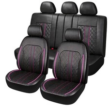 Full Set Leather Car Seat Cover For Honda Wear-resistant Breathable Front Rear