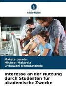 Matete Lesele (U. A.) | Interesse An Der Nutzung Durch Studenten FüR...
