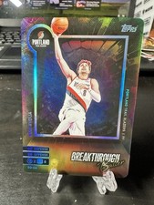 2025 Topps Match Attax Deni Avdija BB-DA Breakthrough Baller