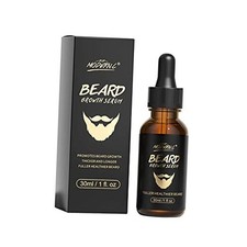 Beard Growth Oil With Biotin Caffeine, Stimulate Beard Growth Serum For Facial