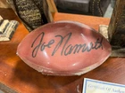 Joe Namath Autographed Football In The Plastic With Authenticity