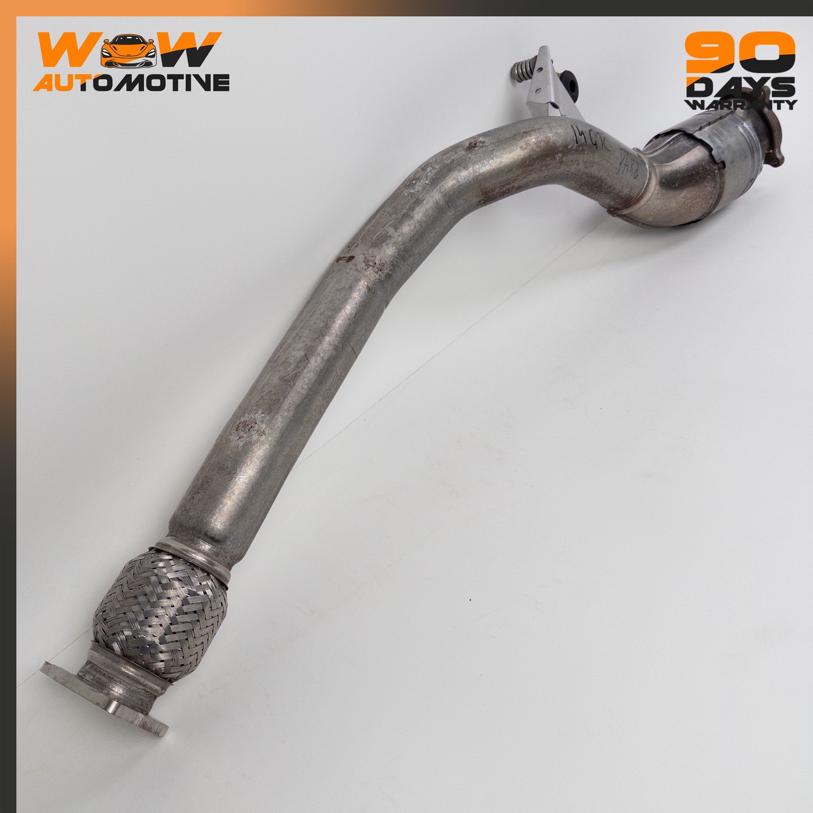 12-19 BENTLEY CONTINENTAL GT FLYING SPUR LEFT RIGHT EXHAUST DOWNPIPE CATALYST OE