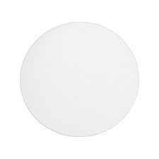 Griglie per Altoparlanti 6,7 Pollici Senza Telaio, Griglia per Altoparlanti in Rete Metallo Bianco