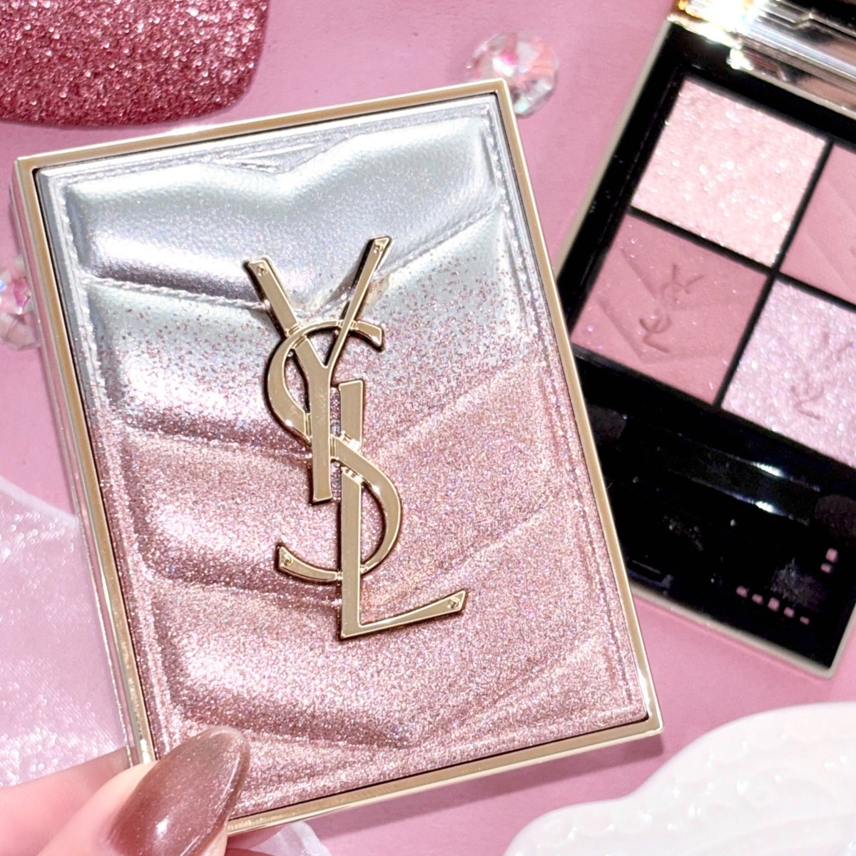 YSL クチュールミニクラッチ126 SPARKLING LUST 限定色レビュー】クチュール ミニ クラッチ｜YVES SAINT LAURENT