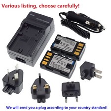 Battery or Charger for JVC BN-VF815 VF815U BN-VF808 BN-VF808U GZ-MG630 GZ-MG155