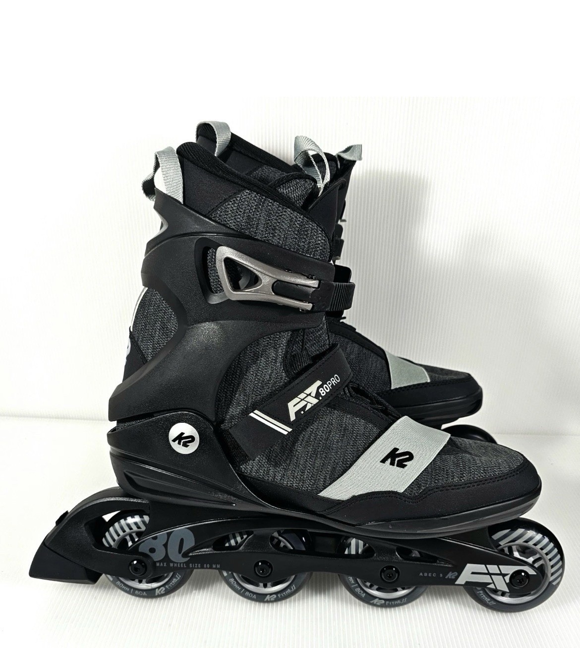 K2 Men's F.I.T. 80 Pro Inline Skate Men's Size 12, Roller Bl