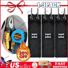 Tactical Metal Hook Elastic Belt Buckle-Less Invisible Waist Belt Closure US   