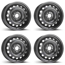 4 Alcar Stahlfelgen 6.5Jx16 Zoll ET40 4x100 für Renault Captur 4er Satz