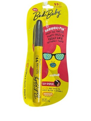 Bad Baby Flexi-Firm Hairspray Pen Travel Size Anti-Frizz Hold Styling Tool