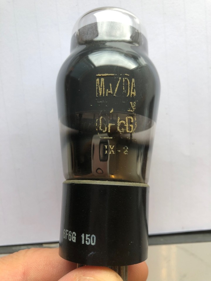 2 French 6F6G tubes tube MAZDA and Radiotechnique RT like Vissaux | eBay