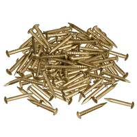 Kleine Winzige MessingnäGel 1,5X12Mm FüR Diy Dekorative Bilder Holzkisten 100Stk