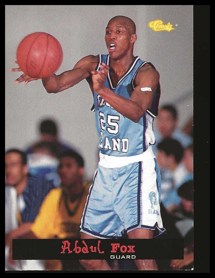 1994 Classic Draft #75 Abdul Fox
