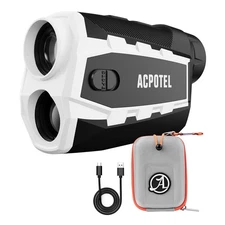ACPOTEL Range Finder with Magnetic Golf Rangefinder Slope Switch with Yard/M ...