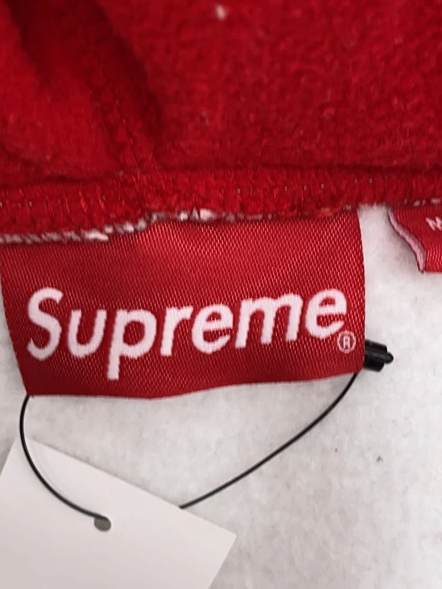 Felpa Supreme 22AW Doppio Cappuccio Zip con Cappuccio XL Cotone GRIGIO Usata